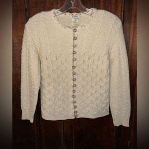 Chloe Wool Cardigan Sweater
